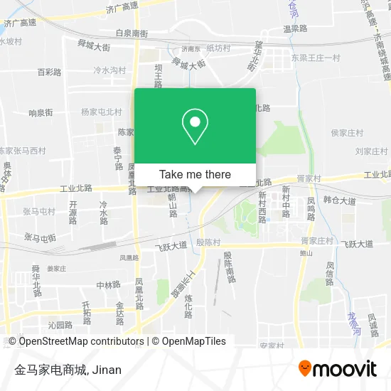 金马家电商城 map