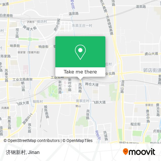 济钢新村 map