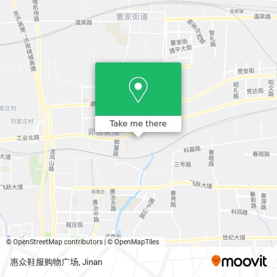 惠众鞋服购物广场 map