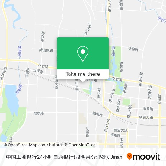 中国工商银行24小时自助银行(眼明泉分理处) map