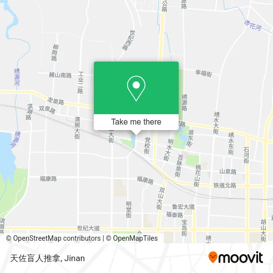 天佐盲人推拿 map