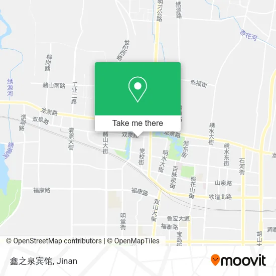 鑫之泉宾馆 map