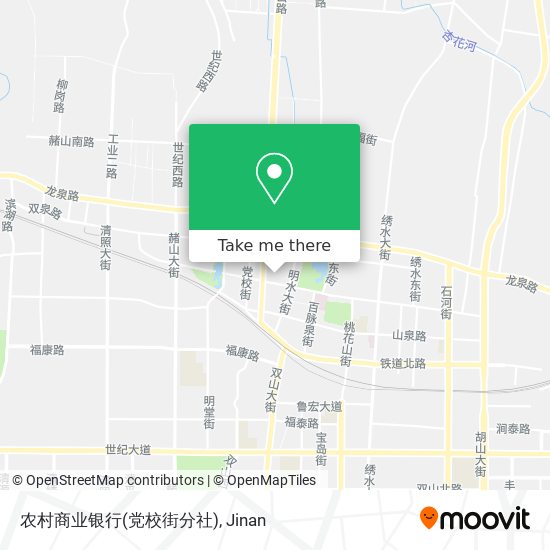 农村商业银行(党校街分社) map