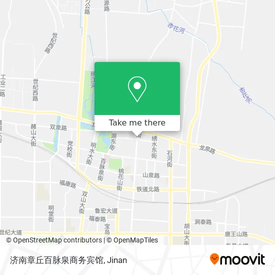 济南章丘百脉泉商务宾馆 map