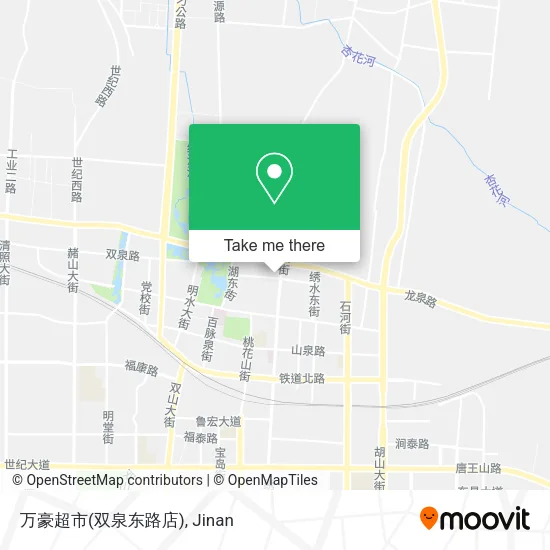 万豪超市(双泉东路店) map