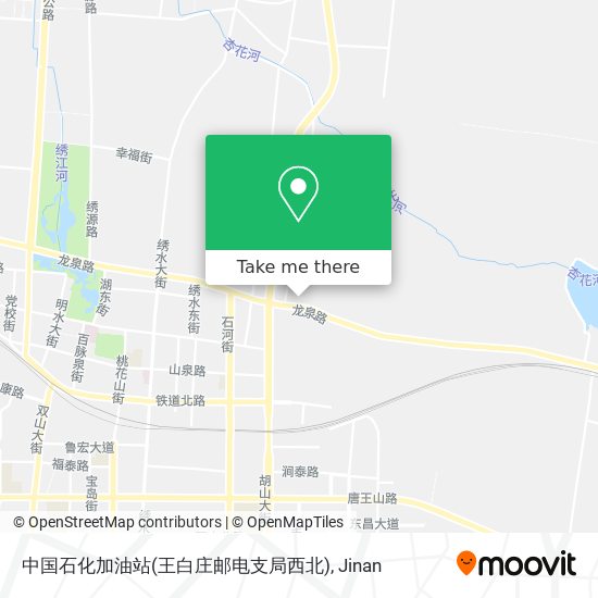 中国石化加油站(王白庄邮电支局西北) map