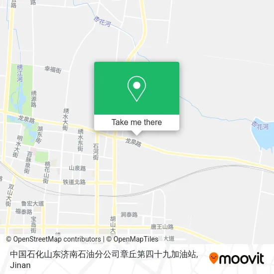 中国石化山东济南石油分公司章丘第四十九加油站 map