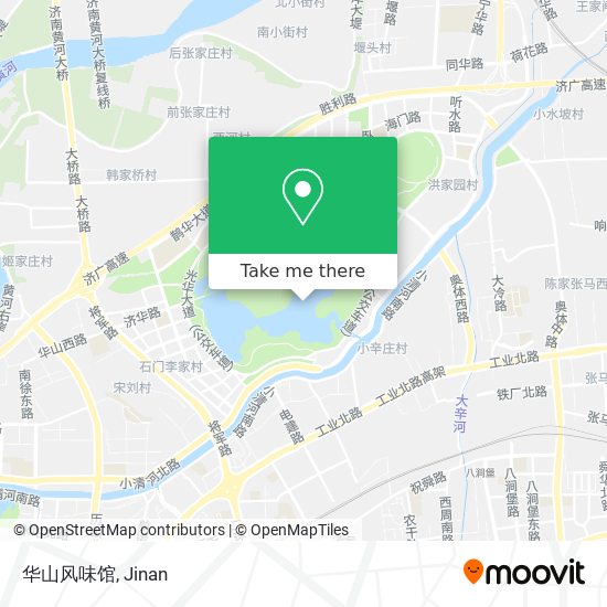 华山风味馆 map