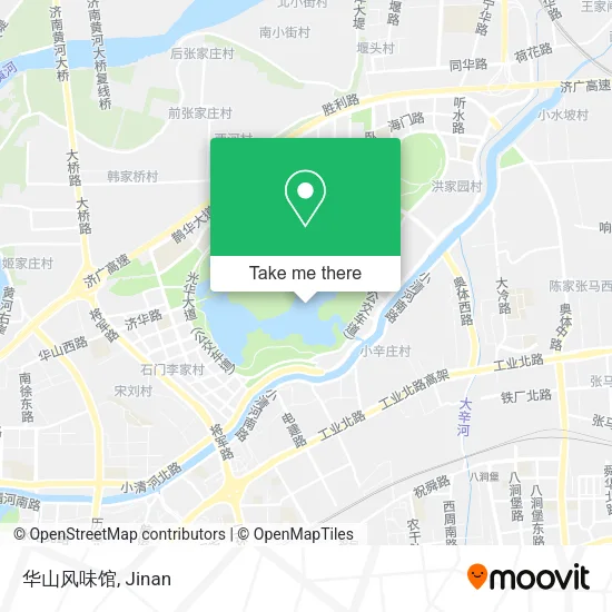 华山风味馆 map