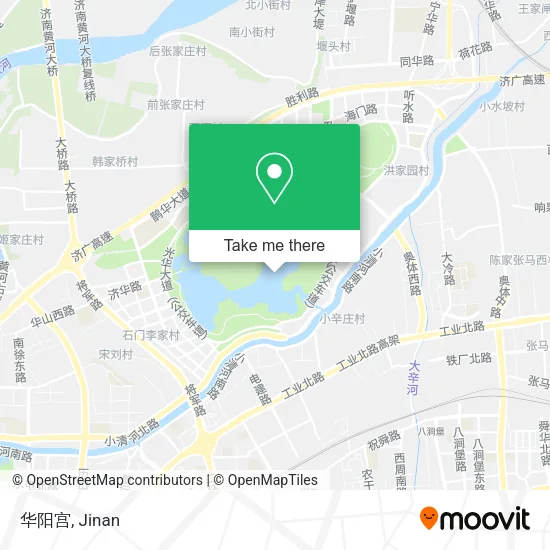 华阳宫 map