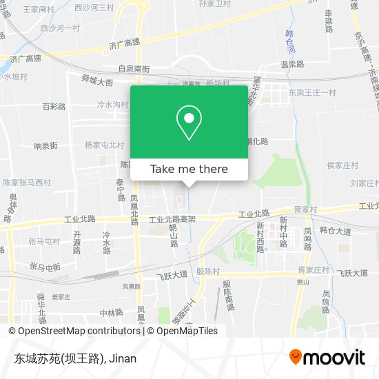 东城苏苑(坝王路) map