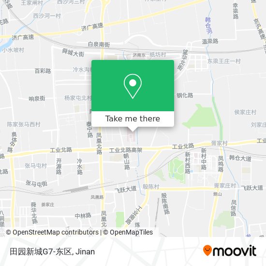 田园新城G7-东区 map
