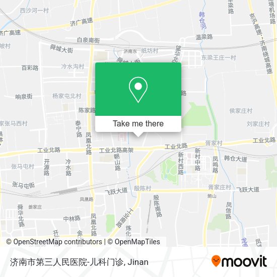 济南市第三人民医院-儿科门诊 map