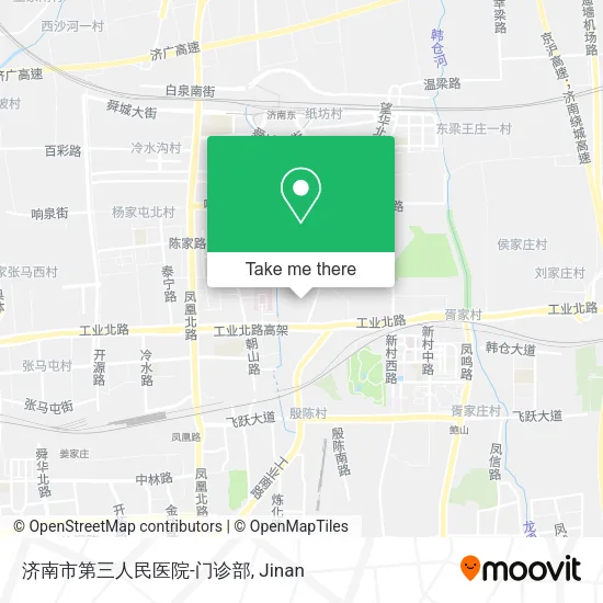 济南市第三人民医院-门诊部 map