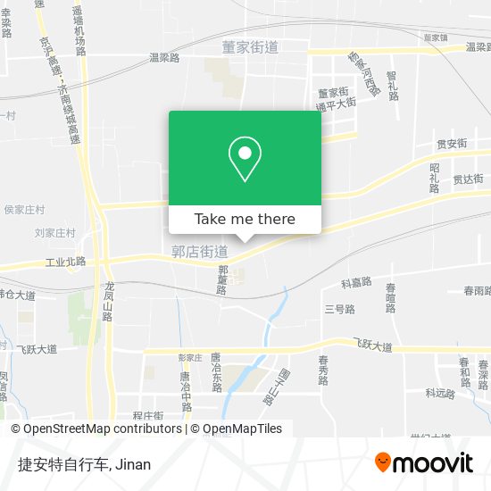 捷安特自行车 map