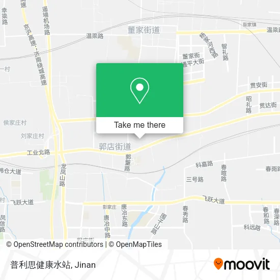 普利思健康水站 map