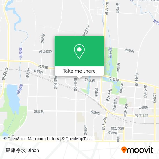 民康净水 map