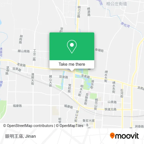 眼明王庙 map