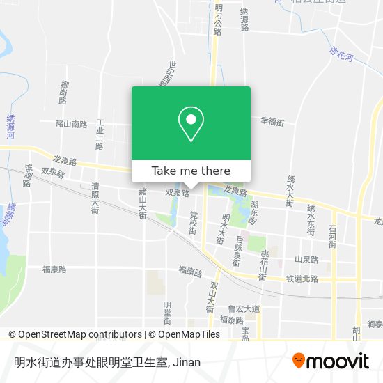 明水街道办事处眼明堂卫生室 map