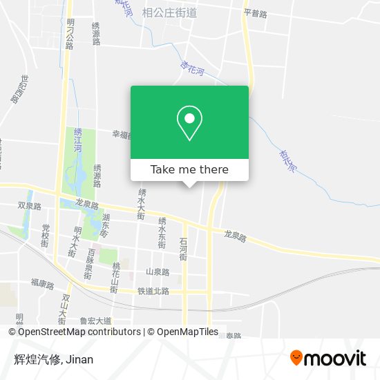 辉煌汽修 map