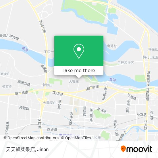 天天鲜菜果店 map