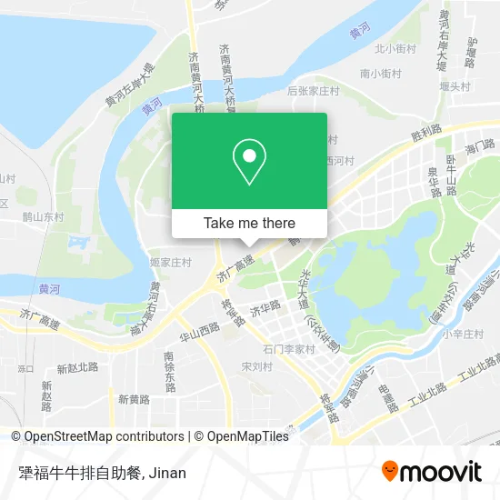 犟福牛牛排自助餐 map