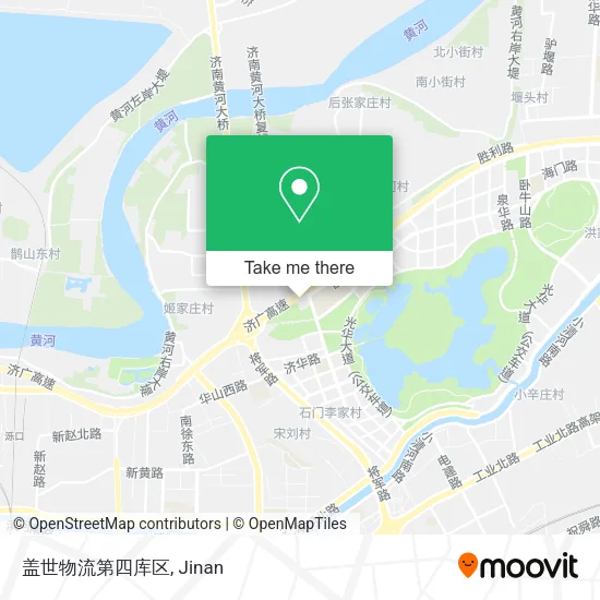盖世物流第四库区 map