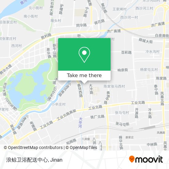 浪鲸卫浴配送中心 map