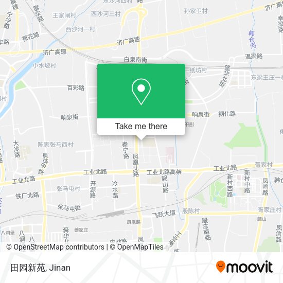 田园新苑 map