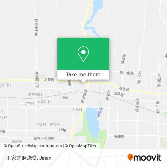 王家芝麻烧饼 map