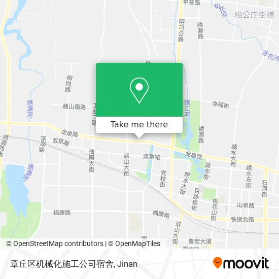 章丘区机械化施工公司宿舍 map