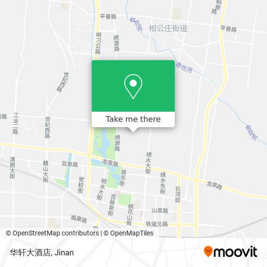 华轩大酒店 map