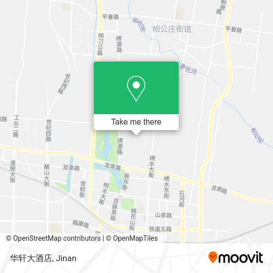 华轩大酒店 map