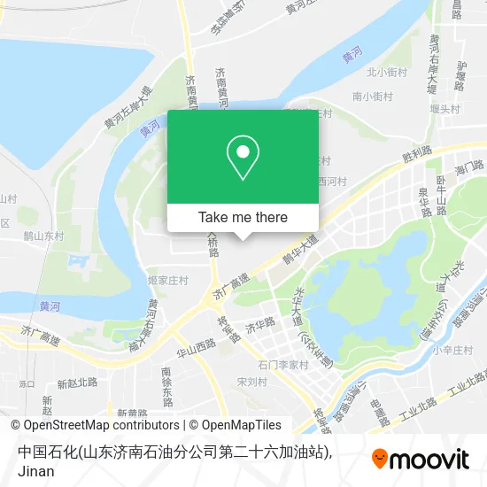 中国石化(山东济南石油分公司第二十六加油站) map