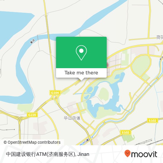 中国建设银行ATM(济南服务区) map
