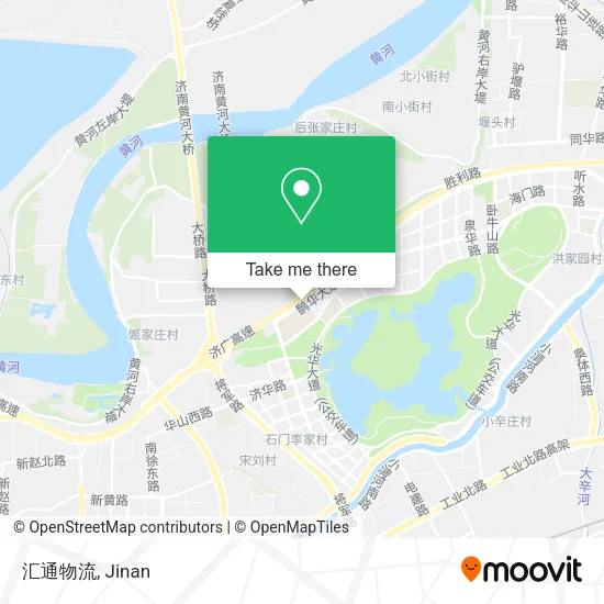 汇通物流 map