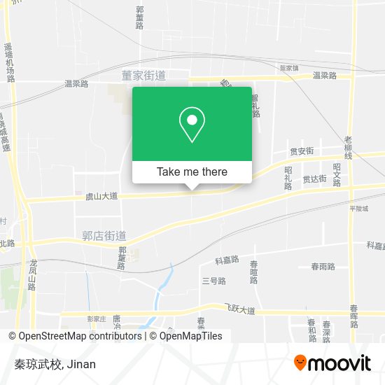 秦琼武校 map