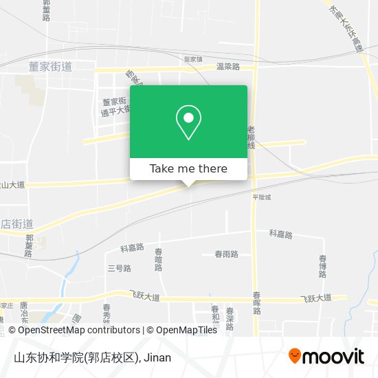 山东协和学院(郭店校区) map