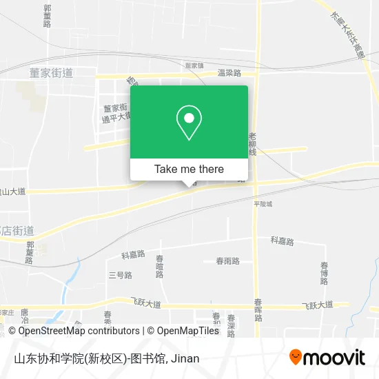 山东协和学院(新校区)-图书馆 map
