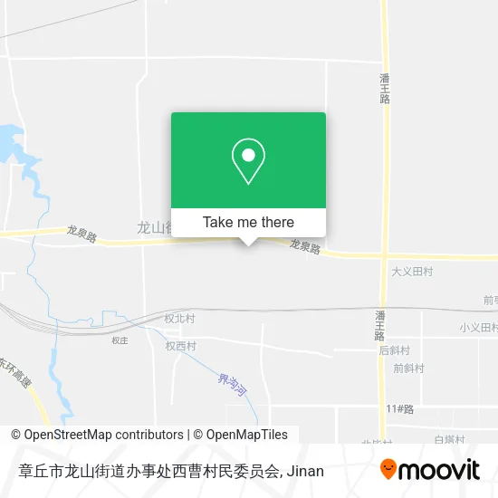 章丘市龙山街道办事处西曹村民委员会 map