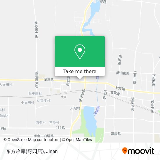 东方冷库(枣园店) map