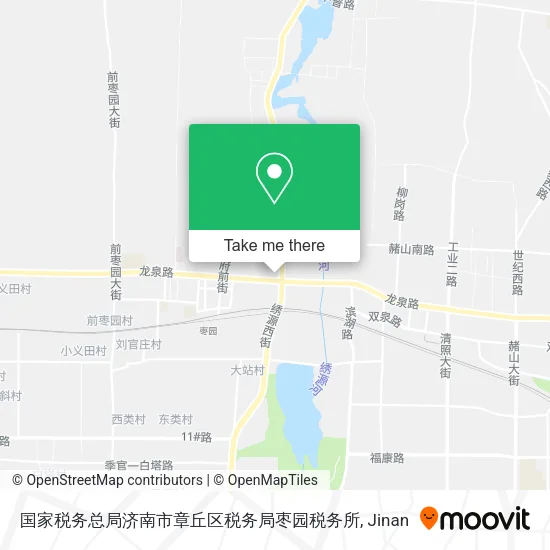 国家税务总局济南市章丘区税务局枣园税务所 map