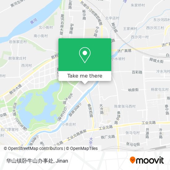 华山镇卧牛山办事处 map