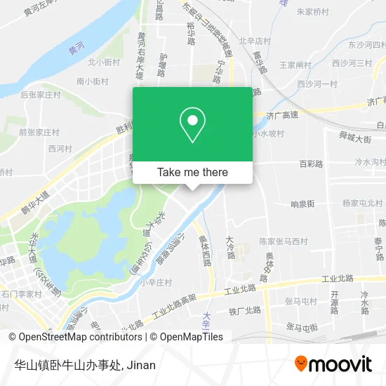 华山镇卧牛山办事处 map