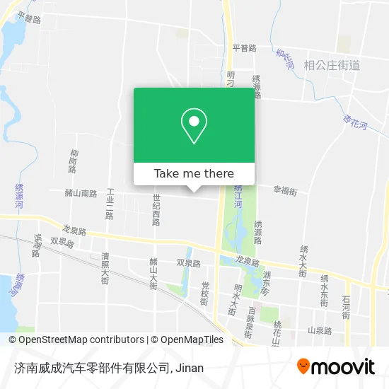 济南威成汽车零部件有限公司 map