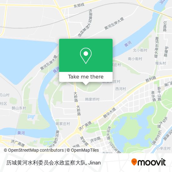 历城黄河水利委员会水政监察大队 map