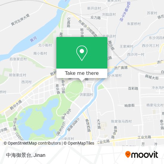 中海御景台 map