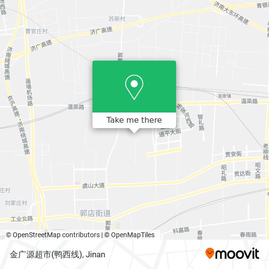 金广源超市(鸭西线) map
