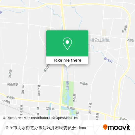 章丘市明水街道办事处浅井村民委员会 map