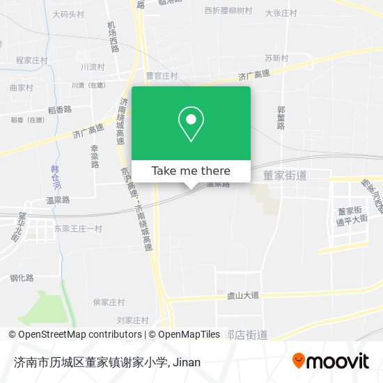 济南市历城区董家镇谢家小学 map